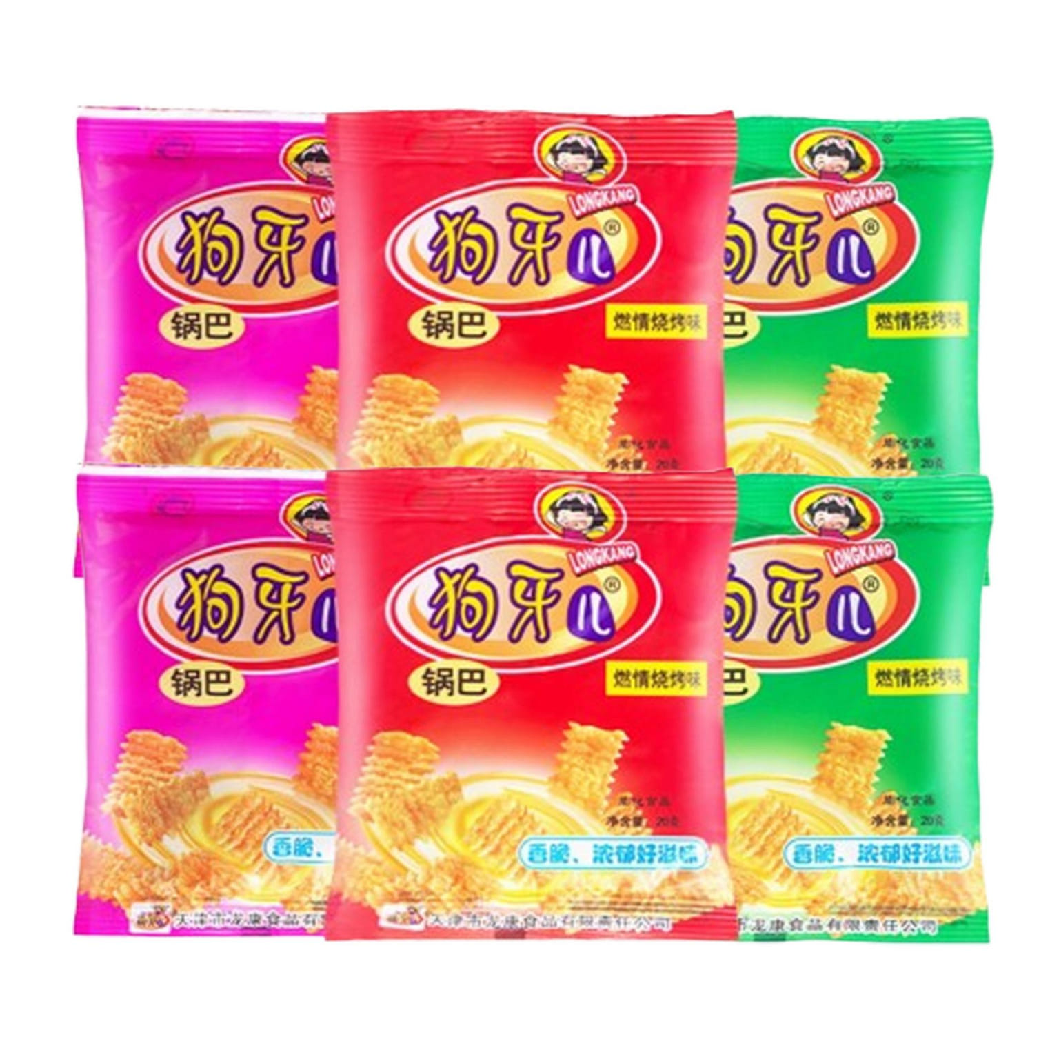Childhood classic rice crust snacks 6pcs 120 그램
