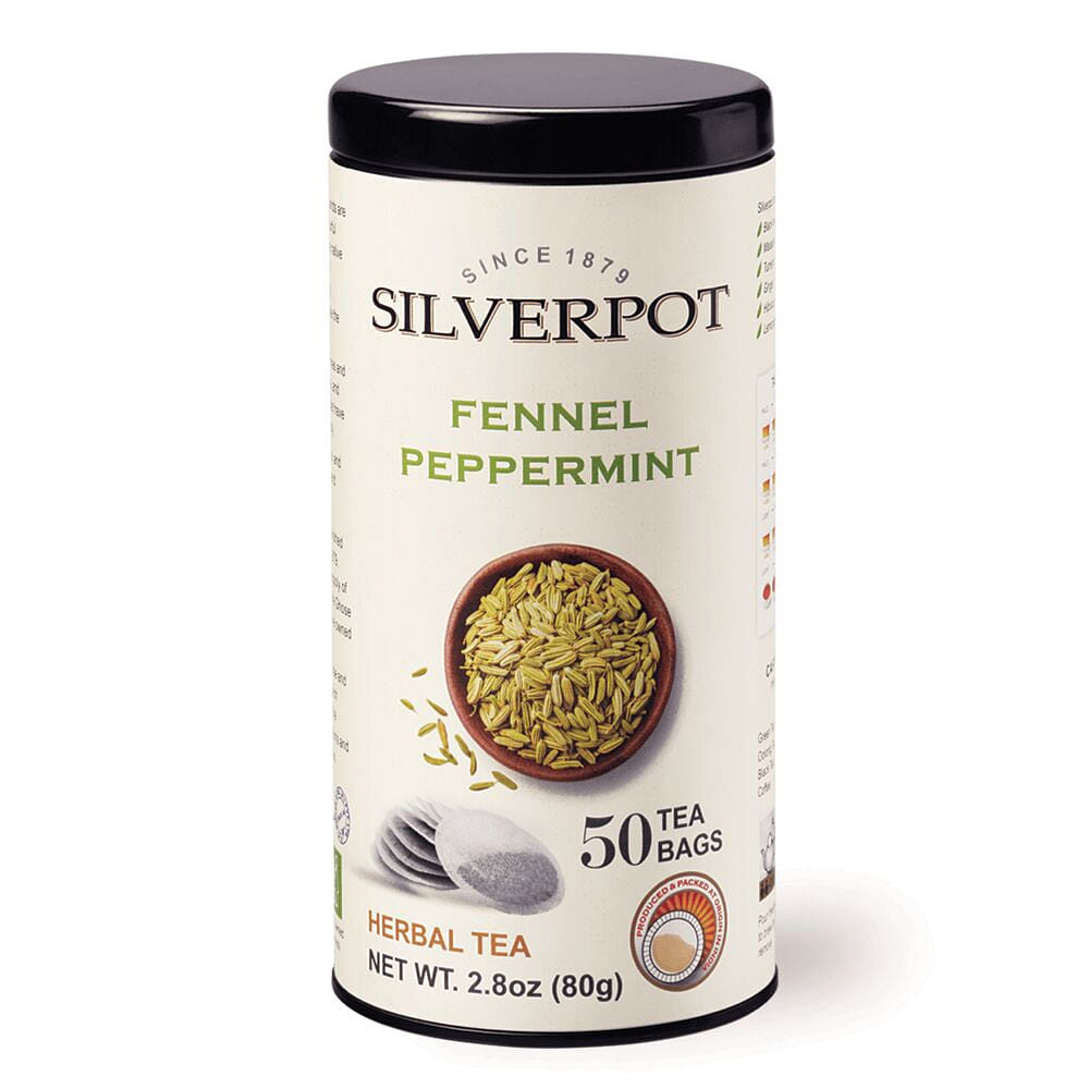Silverpot, Fennel & Peppermint 50 count