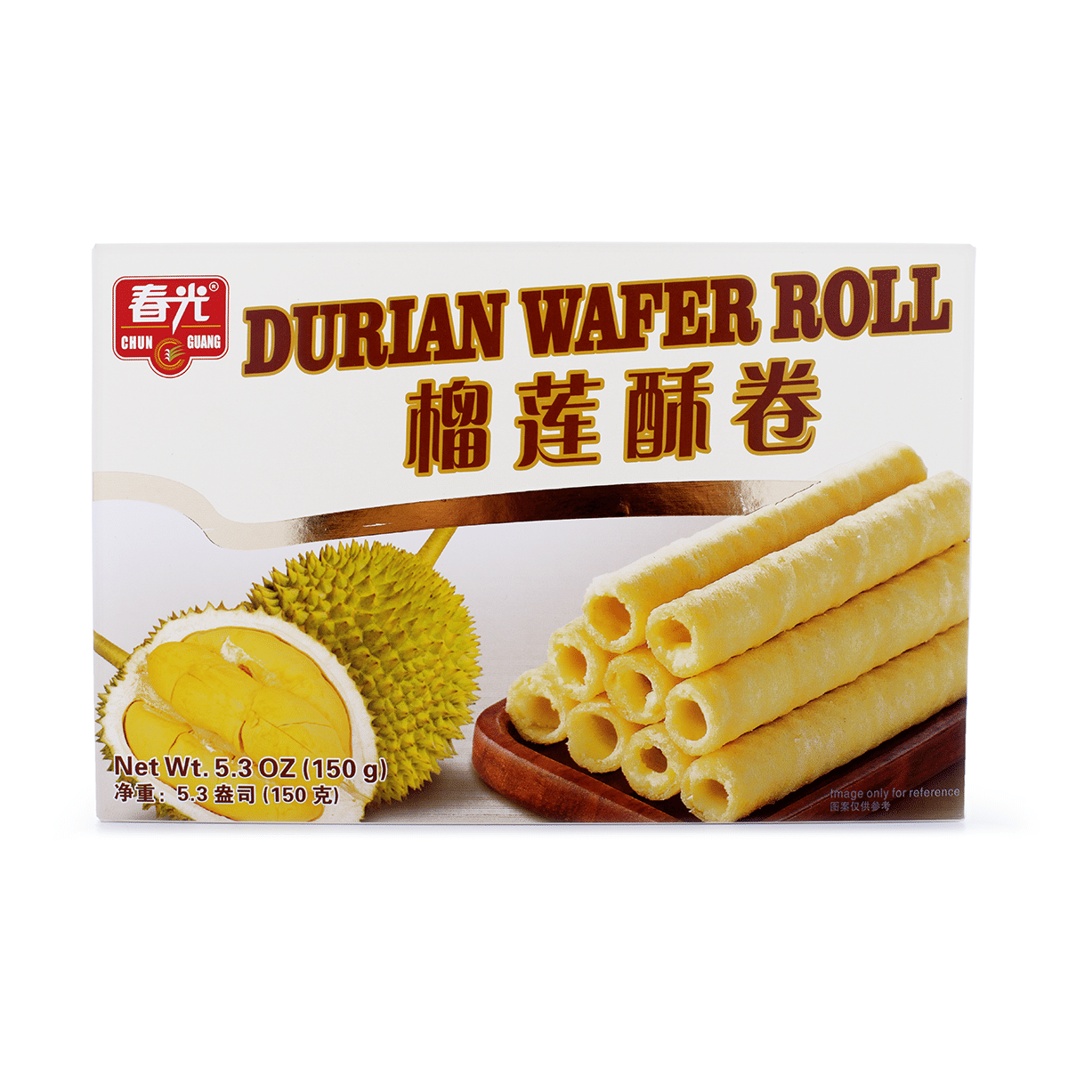 Chun Guang Durian Wafer Roll 150 g