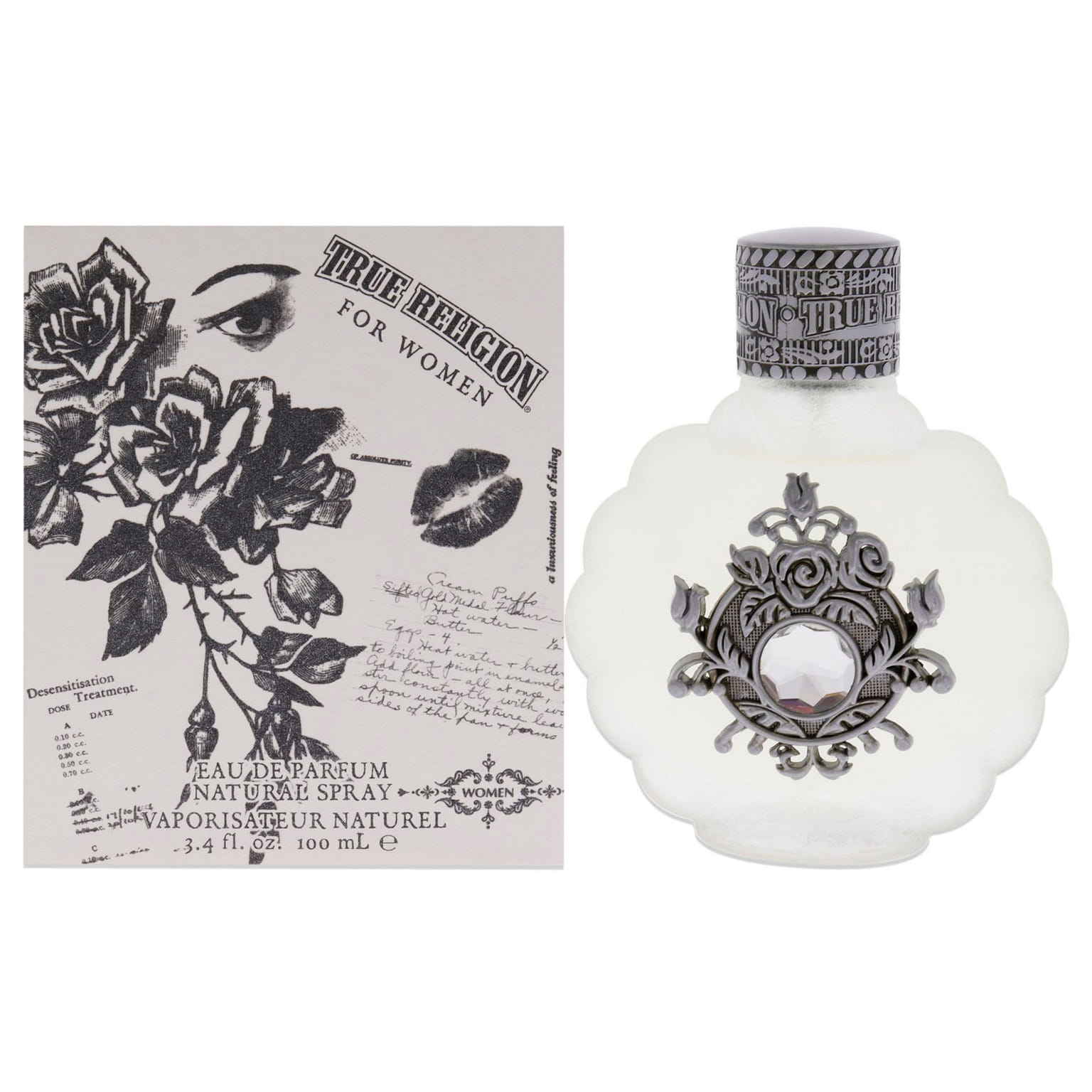 트루 릴리전 바이 트루 릴리전 여성용 - 3.4oz EDP 스프레이 3.4 온스