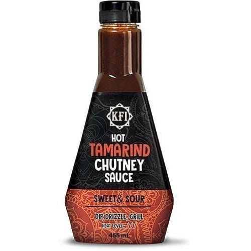 KFI Hot Tamarind Chutney Sauce, 15.4 fl oz bottle 15.4 ออนซ์