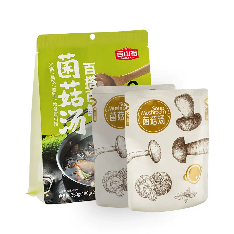 Baishanzu mushroom hot pot soup base *1 bag 360 그램