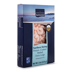 Royal Greenland Cooked Northern Cold Water Shrimp, Extra Large 8 oz