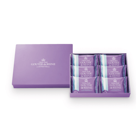 weee_snack_GATEAU FESTA HARADA Gouter De Reine Raisin Rusk 6 pcs 1 box