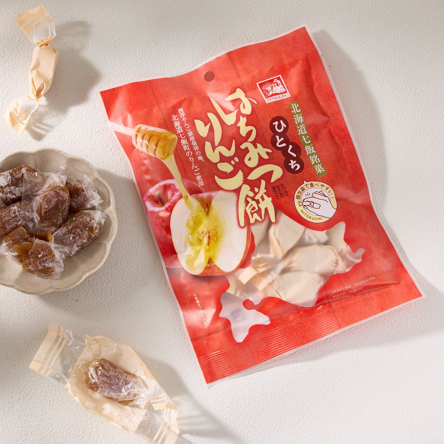Sweet Apple Bite-Sized Mochi 119 그램