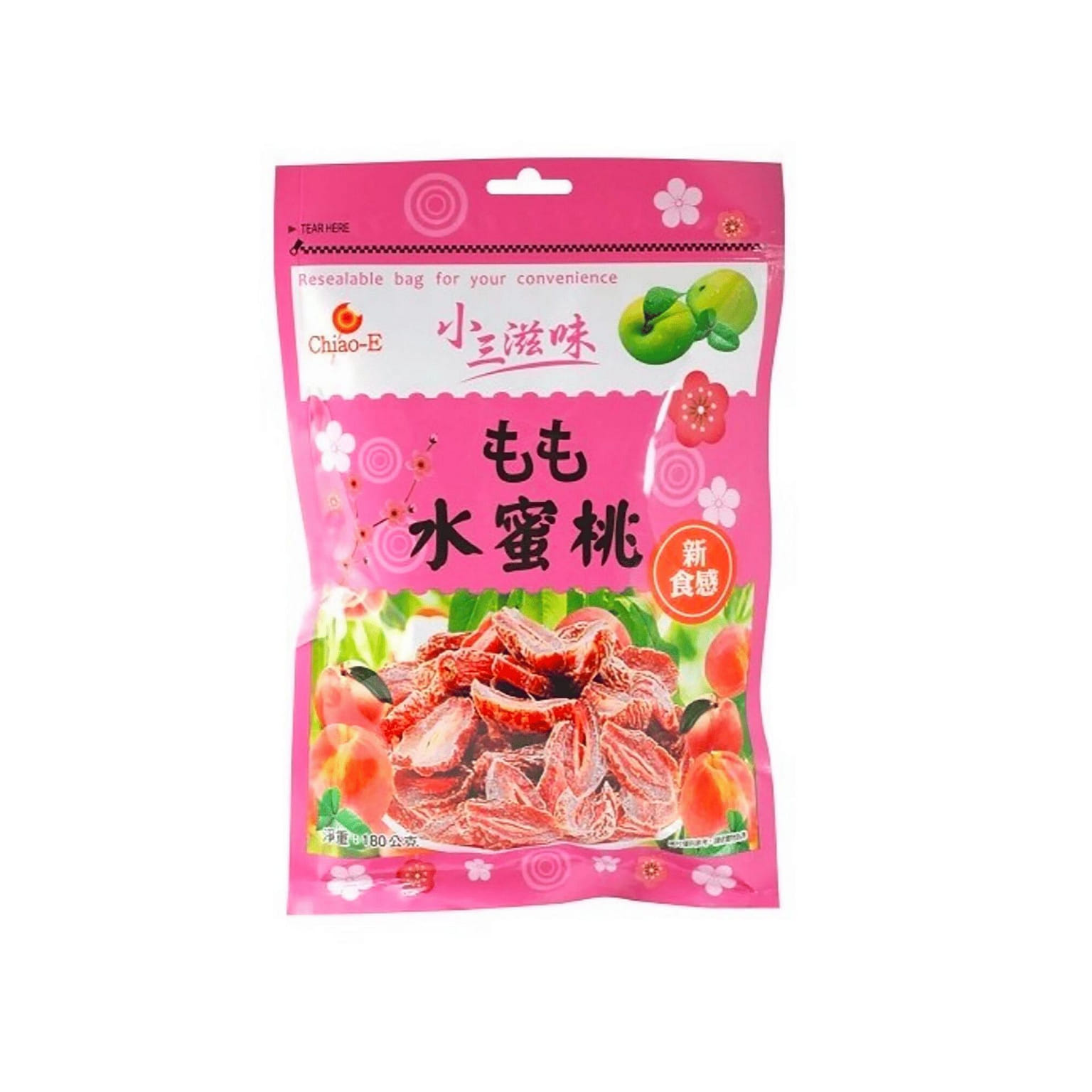 Qiao Yi Xiao San Zi Wei Dried Peach 180g 1 pack
