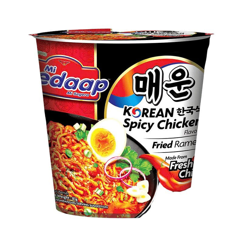 [Wings Food] Cup Korean Spicy Chicken - 81g 1 each