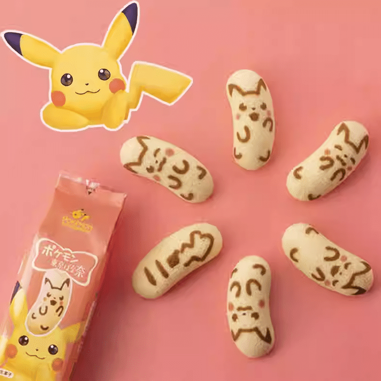 ポケモン - バナナまん Get TOKYO BANANA X PIKACHU Yogurt Flavor, 4 PCs Delivered