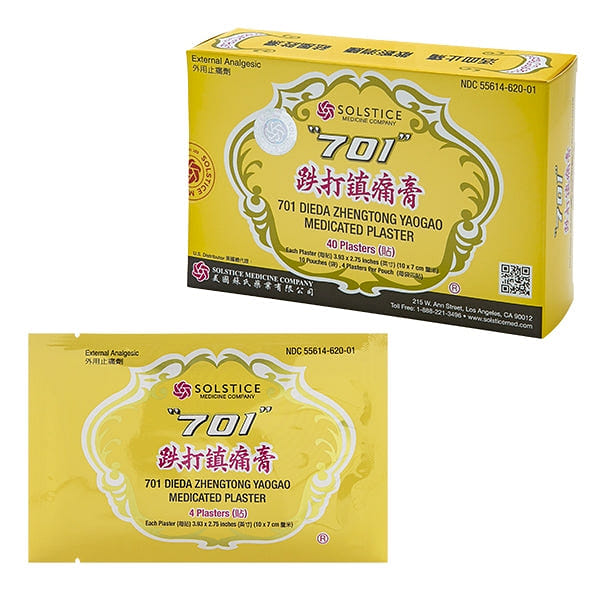 701 DIEDA ZHENTONG YAOGAO MEDICATED PLASTER(10x4shts) 40 count