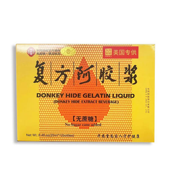 weee_health_东阿阿胶 复方阿胶浆无蔗糖 20ml *12btl 1 盒