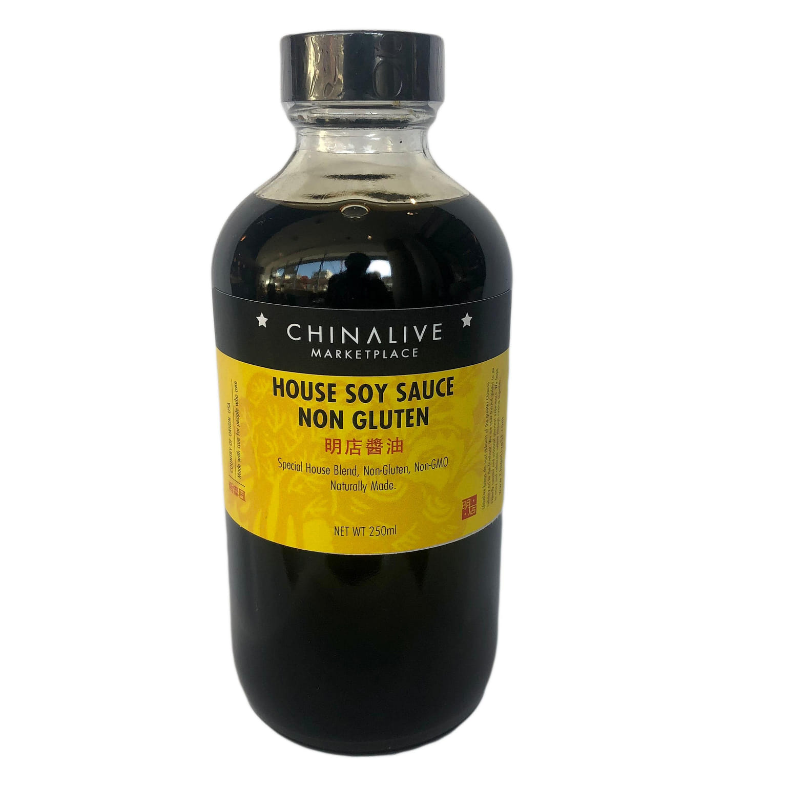 China Live House Soy Sauce Non-Gluten 250 毫升