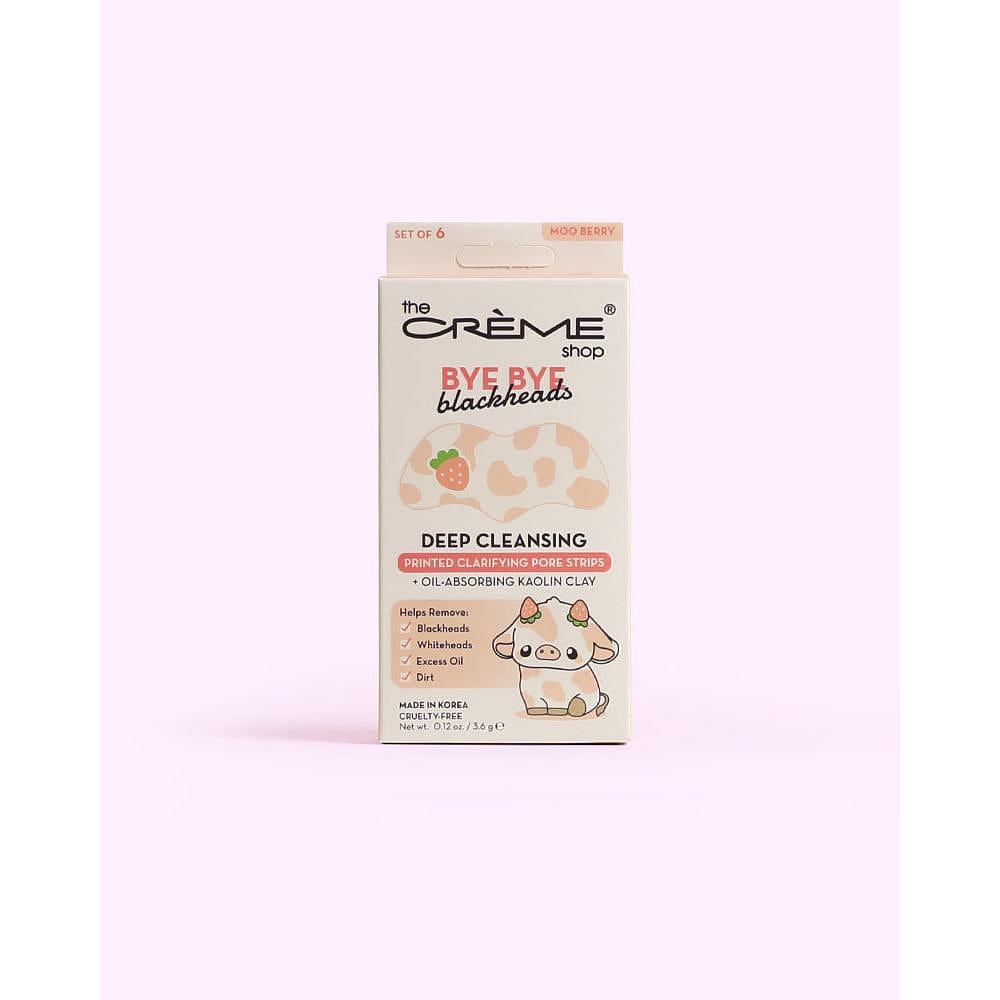 THE CREME SHOP Bye Bye Blackheads Nose Strips Moo Verry 6PC 1 개