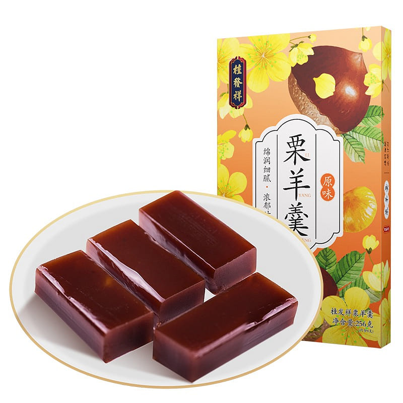 Gui Faxiang Tianjin specialty chestnut yokan 256g 256 กรัม