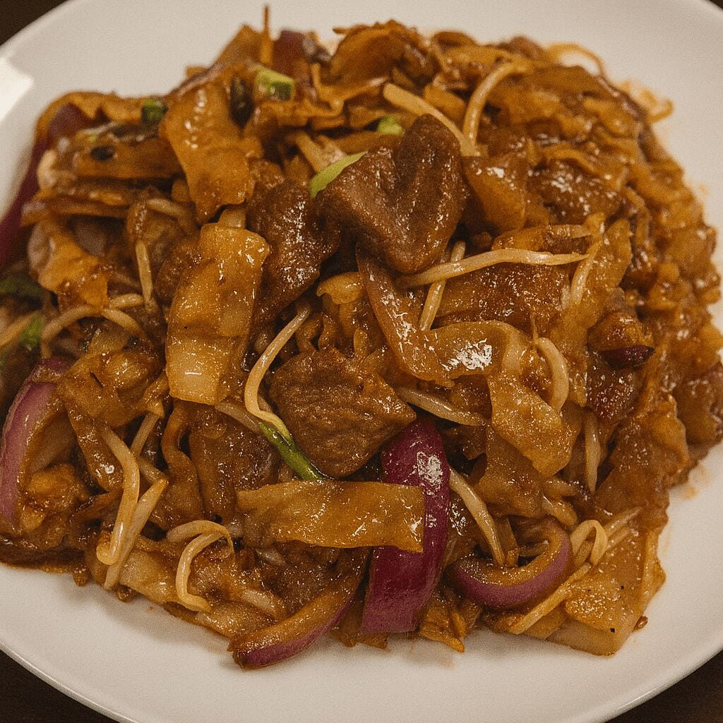 Beef Stir-Fried Flat Noodles 20 oz