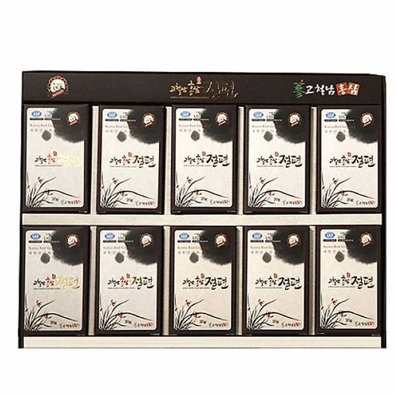 고철남 홍삼절편 선물용 (20g x 10개입) 20 그램