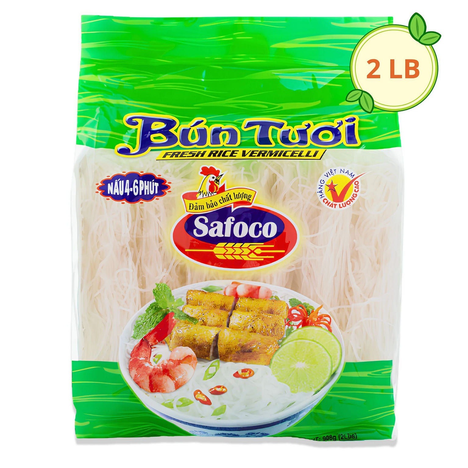 [Safoco] Fresh Rice Vermicelli - 2lb 1 each