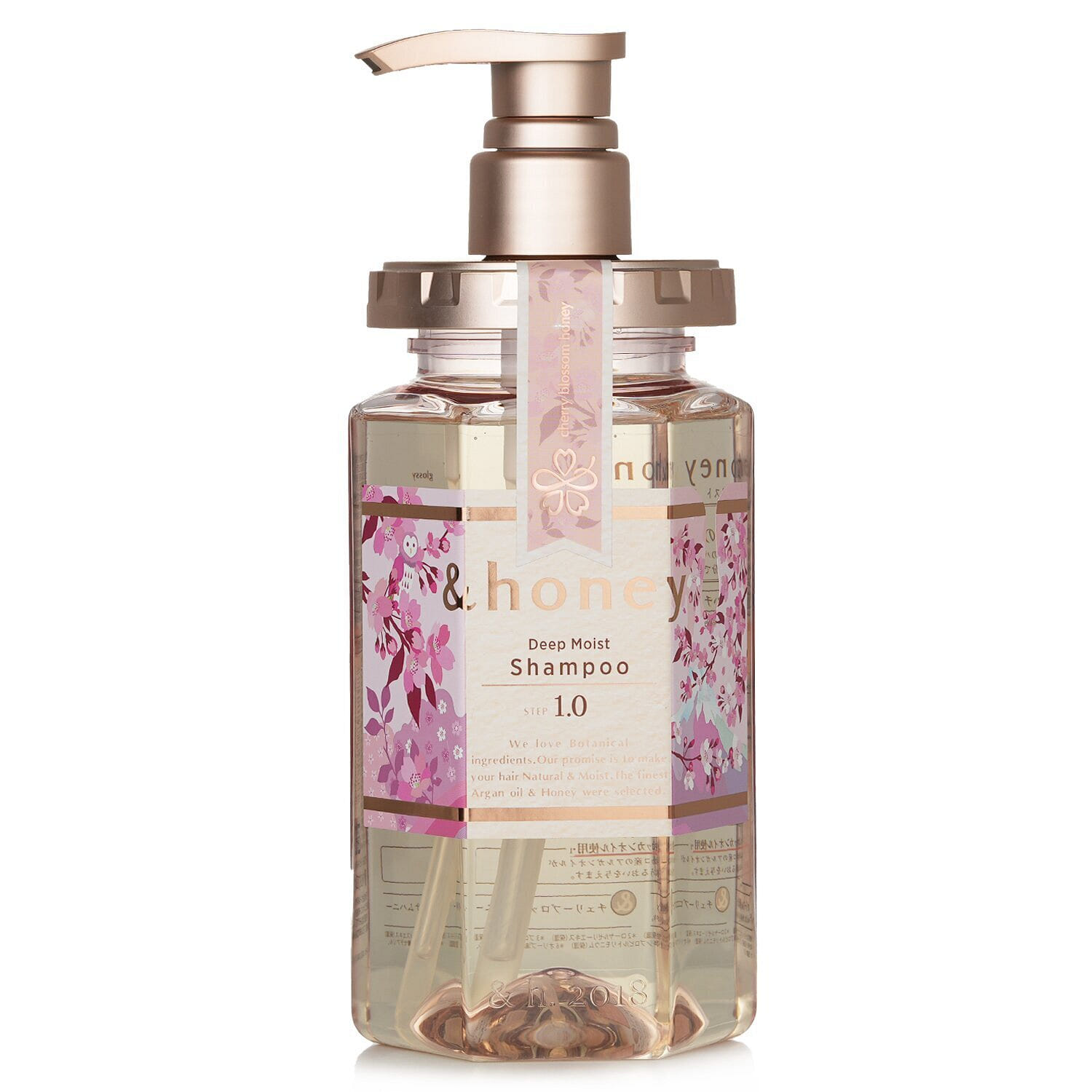 &honey Deep Moist Cherry Blossom Honey Shampoo 440ml 440 มิลลิลิตร