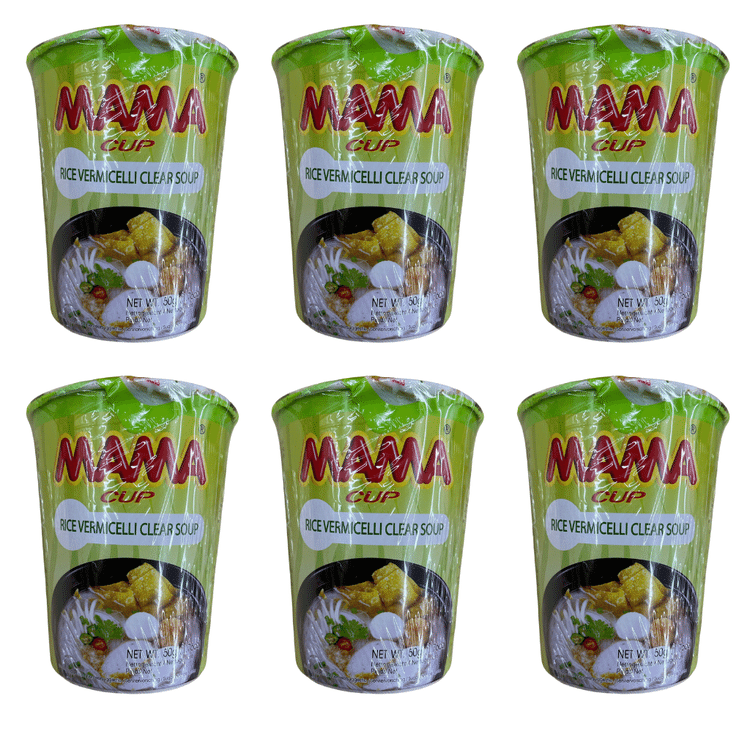 Get Mama Cup Noodle Rice Vermicelli Clear Soup 1.76oz Delivered