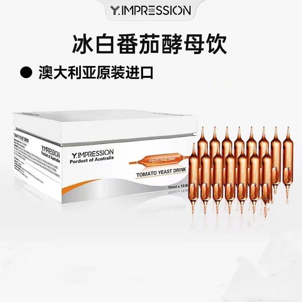因貝森Y.IMPRESSION冰白番茄酵母飲 1 盒