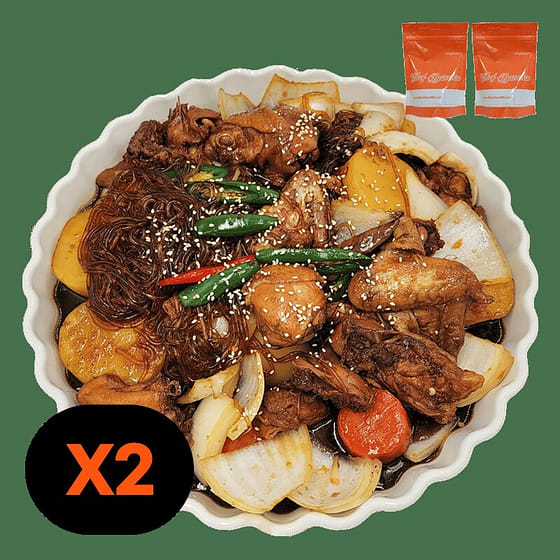 weee_meat_Andong Jjimdak - Korean Braised Chicken 2 PACKS 180 oz
