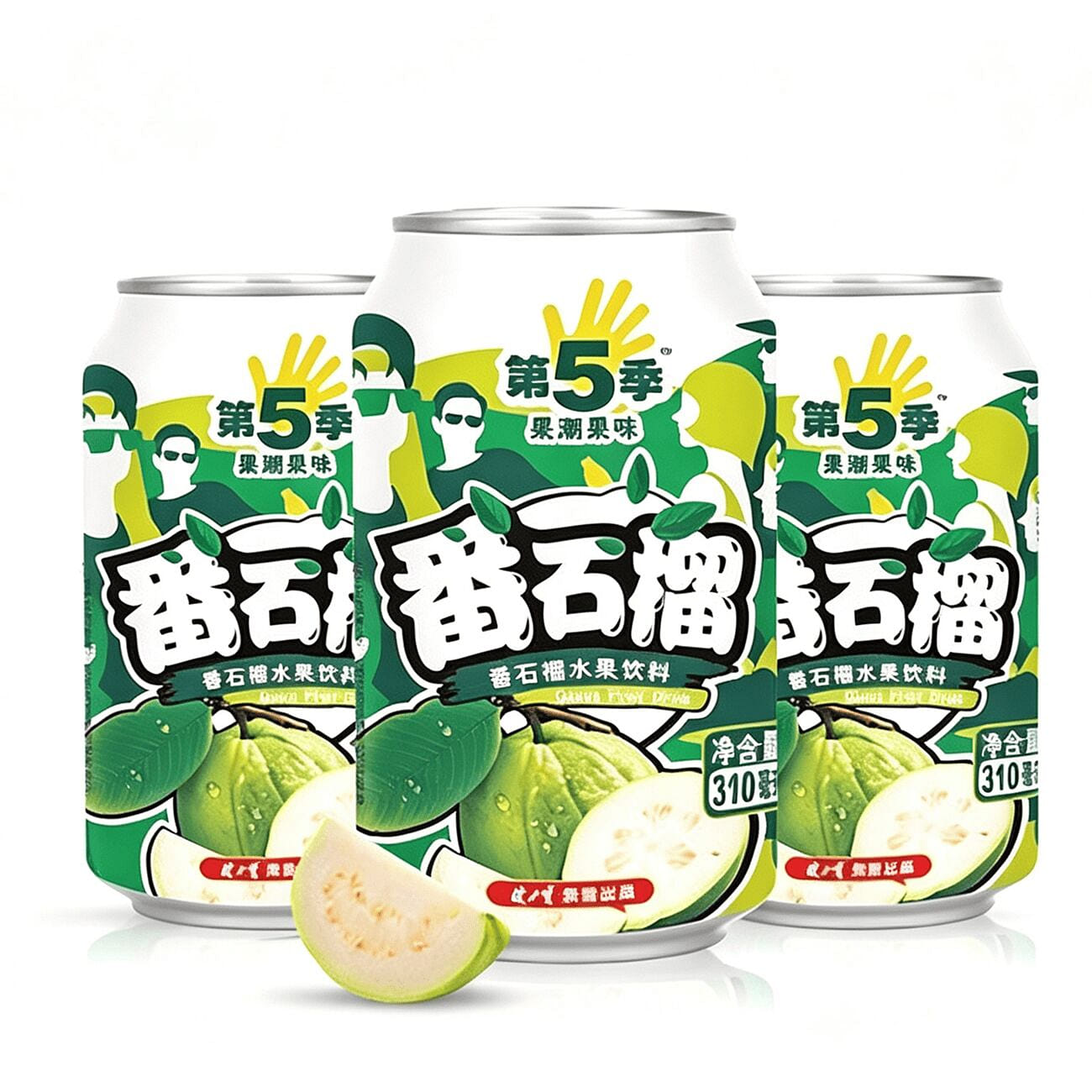 Jianlibao Guava Drink Juice Beverage 310 ml