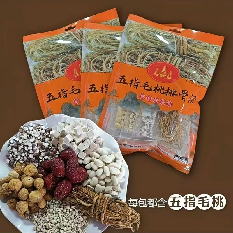 Five Finger Peach Pork Rib Soup Seasoning Pack 100 100 g