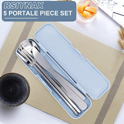 5件套餐具套装 包含筷子,餐刀,餐叉,勺子,收纳盒 1 份