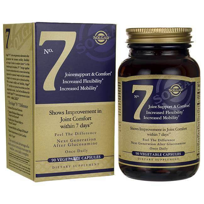 Solgar No. 7 Joint Support (90 Vegetable Capsules) 1 개입