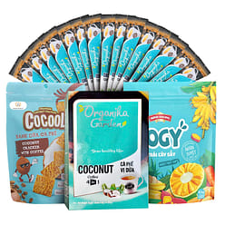 코코넛 커피, 코코넛 커피 케이크, 건조 과일 3 개입