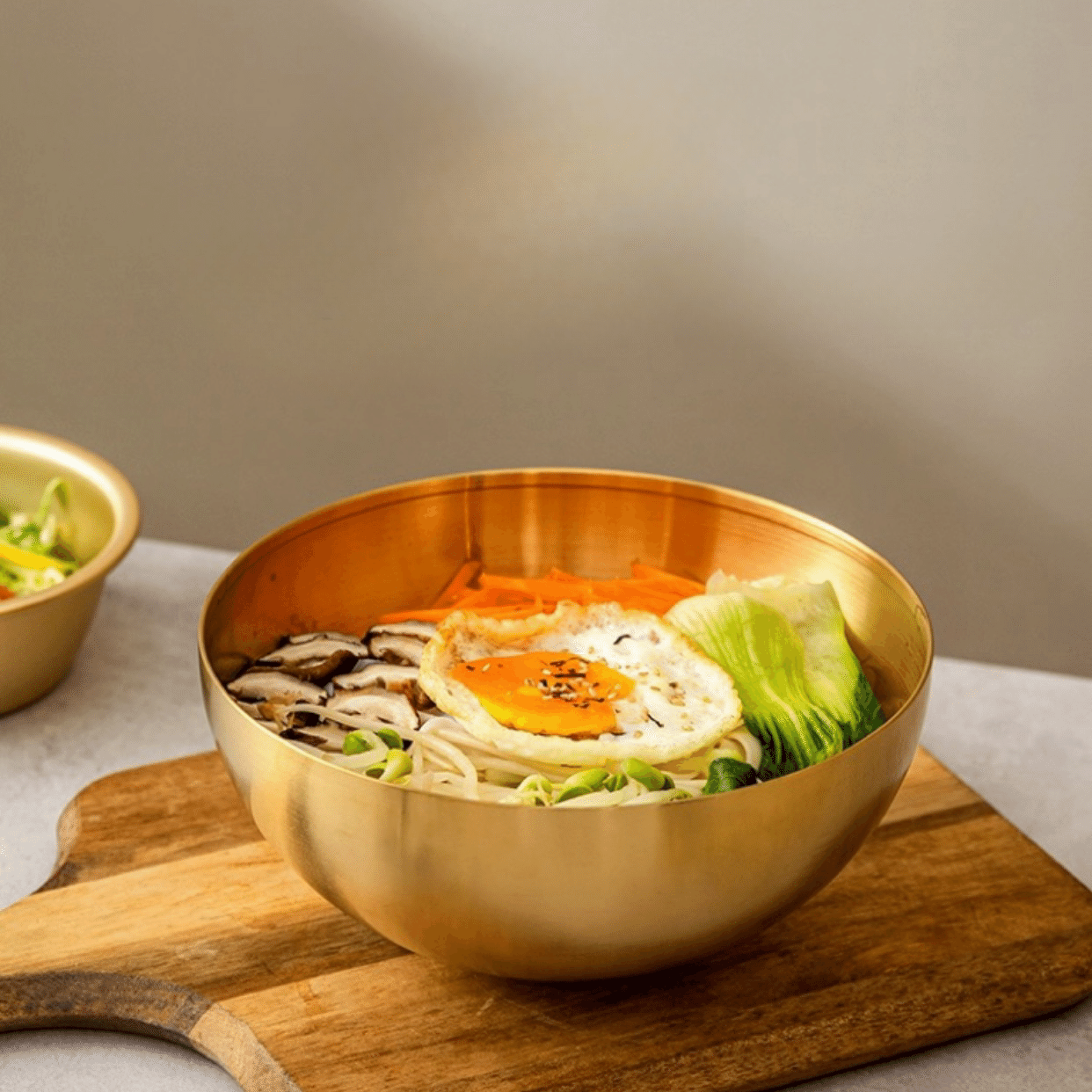Korean Drama Pop Stainless Steel 20cm Noodle Bowl 1 each