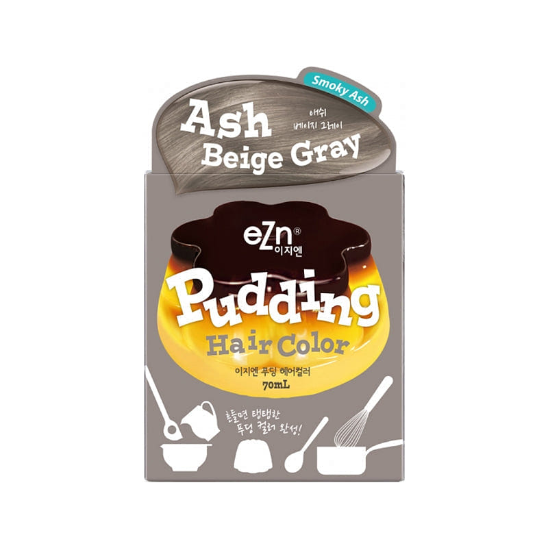 eZn Ash Beige Gray Pudding Hair Color 140ml 1 개