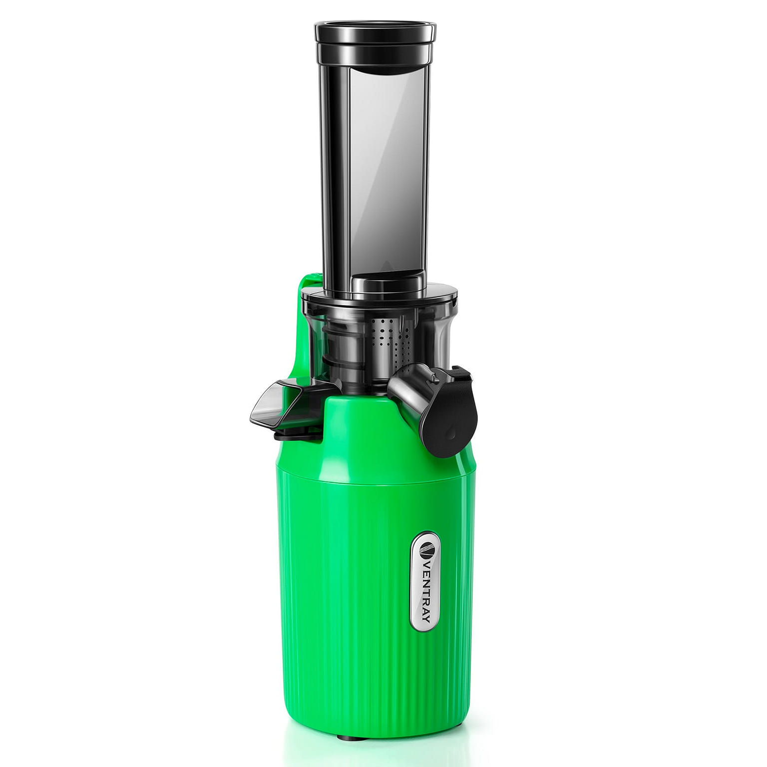 Ventray Essential Ginnie 저속 착즙기, 60RPM 콜드프레스로 영양 가득한 주스 제조 - 초록색 1 개