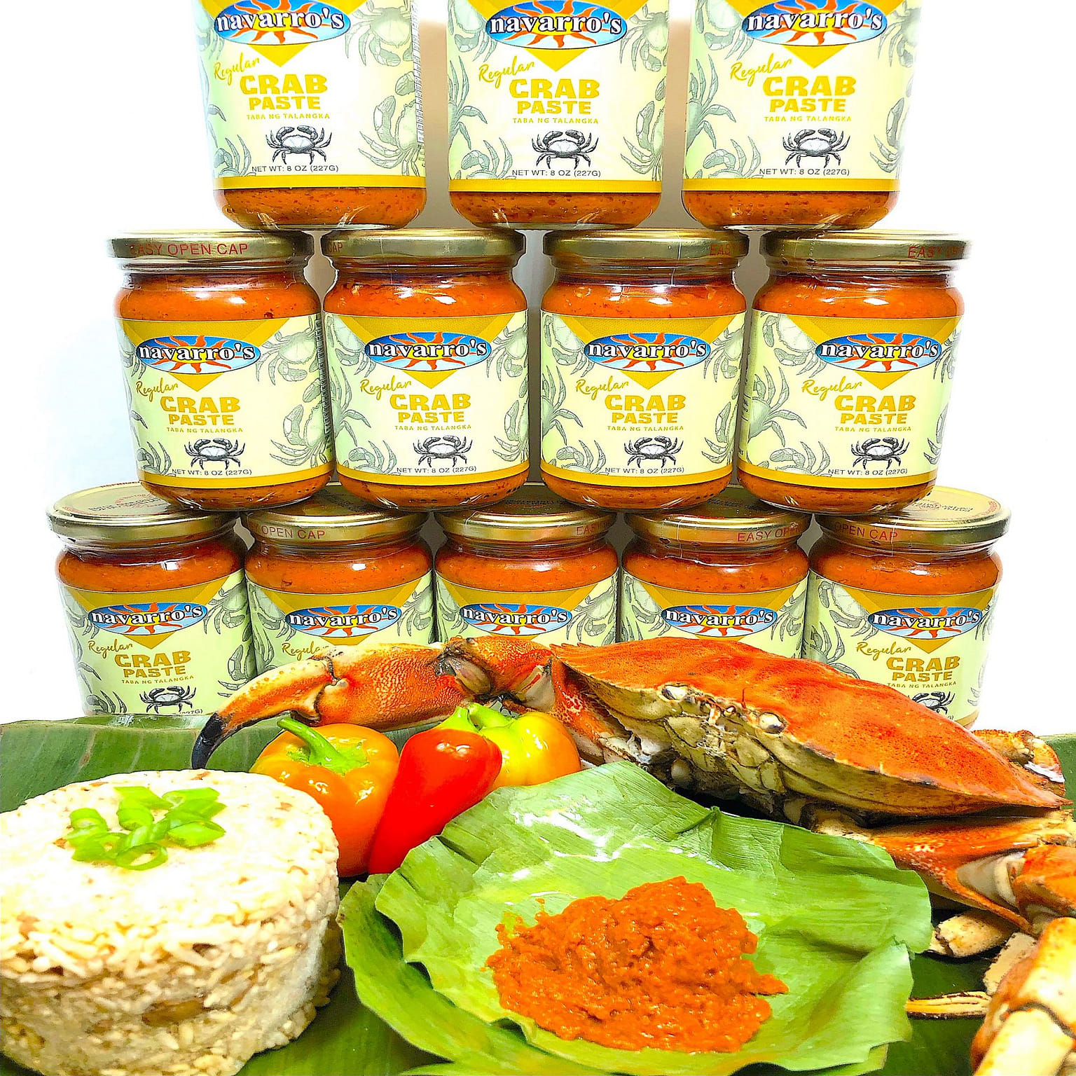 FILIPINO CRAB PASTE "TABA NG TALANGKA" DELICIOUS CREAMY GREAT ON EVERYTHING 227 그램