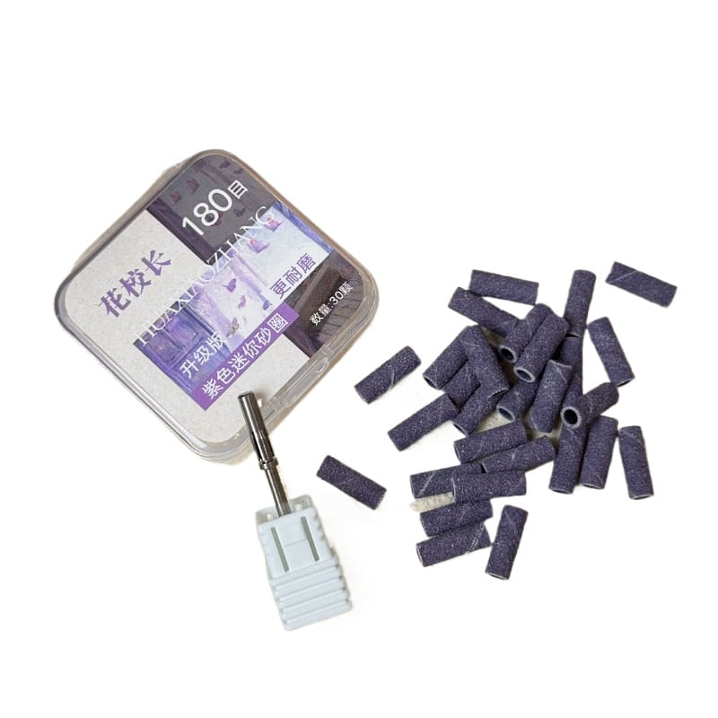 Purple Sand Ring Drill Bits 180 Grit 30 pcs/box 1 count