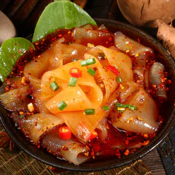 Sichuan hot pot, Sichuan noodles, wide noodles, handmade sweet potato noodles, hot pot noodles, fresh noodles, spicy hot pot ingredients, vermicelli 200g*1 200 g