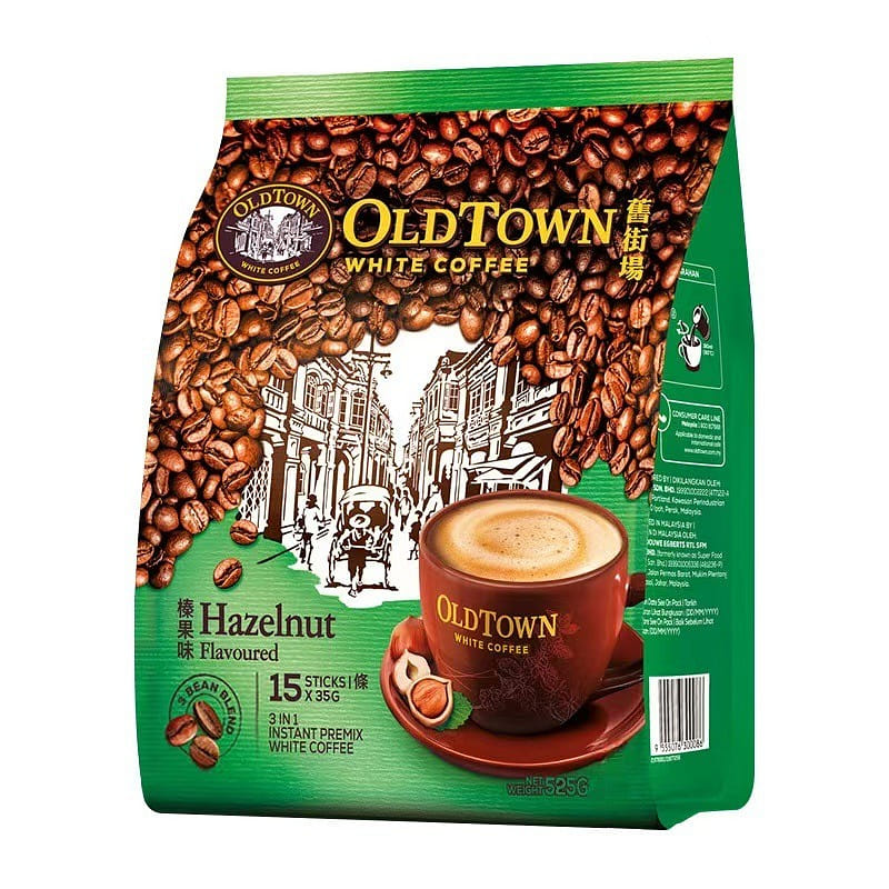 OldTown White Coffee Hazelnut Coffee Instant 525 g