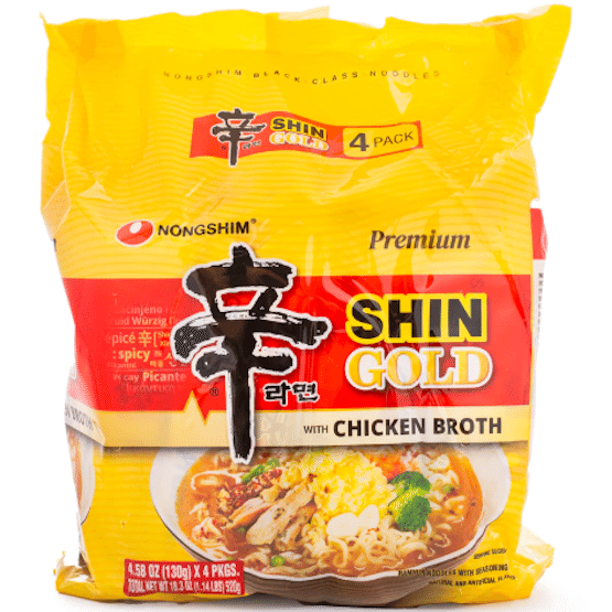 Nongshim 프리미엄 신라면 골드라면 4개입 1 개