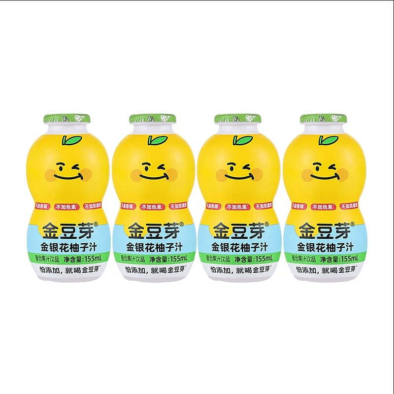 Golden Bean Sprout Honeysuckle Yuzu Juice 155ml*4 620 g