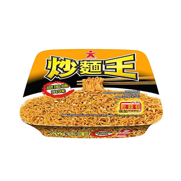 DOLL Instant Fried Noodle Deep Fried Garlic and Chilli Flv 112 그램
