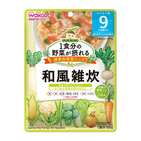 weee_instant_Wakodo Vegetable-rich rice porridge 100g 1 each