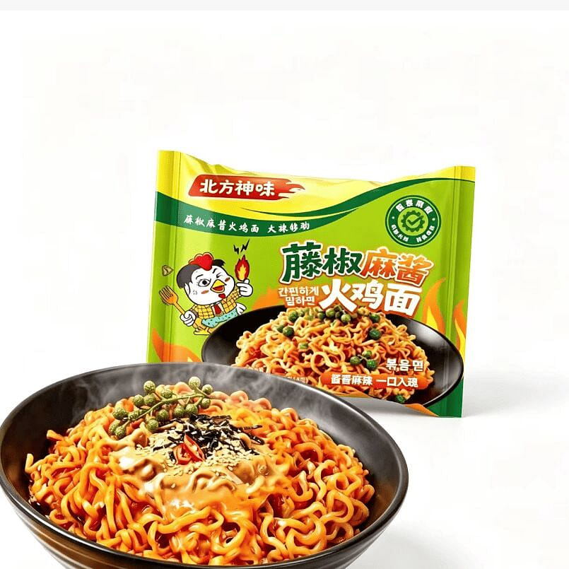 Vine Pepper Sesame Buldak Noodles 10 pack