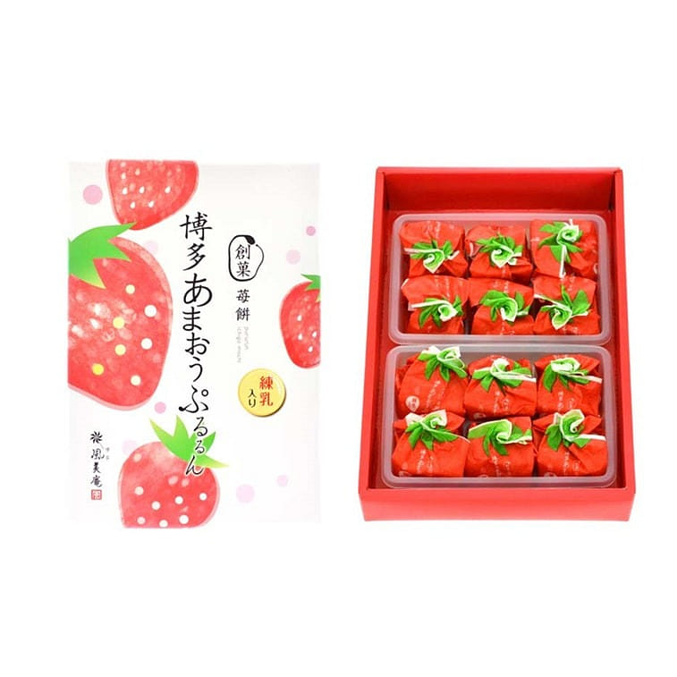 AMAOU PURURUN Strawberry DAIFUKU 12pc 12 개입
