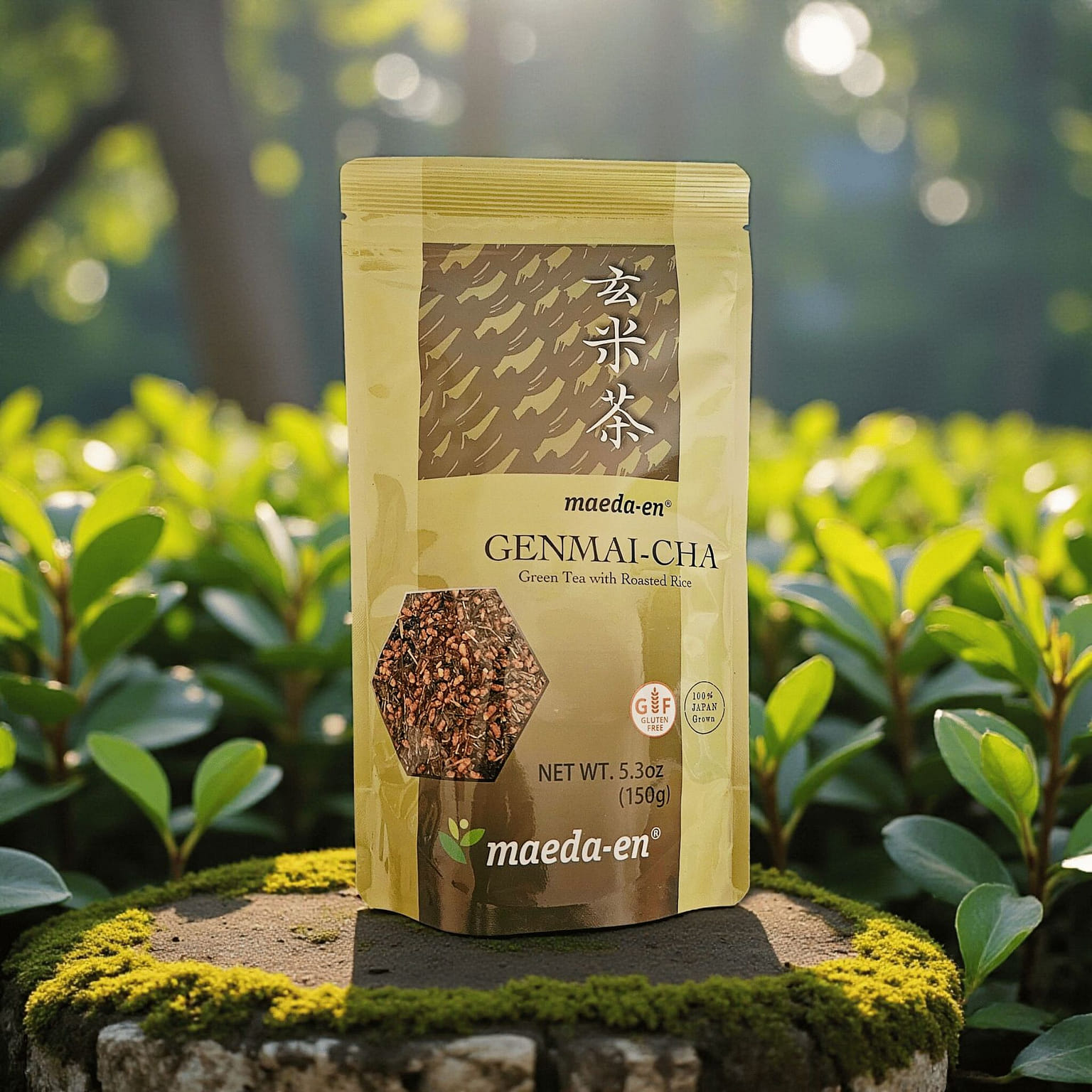 Maeda-en Genmai-Cha Roasted Rice Green Tea, Japan 150 g