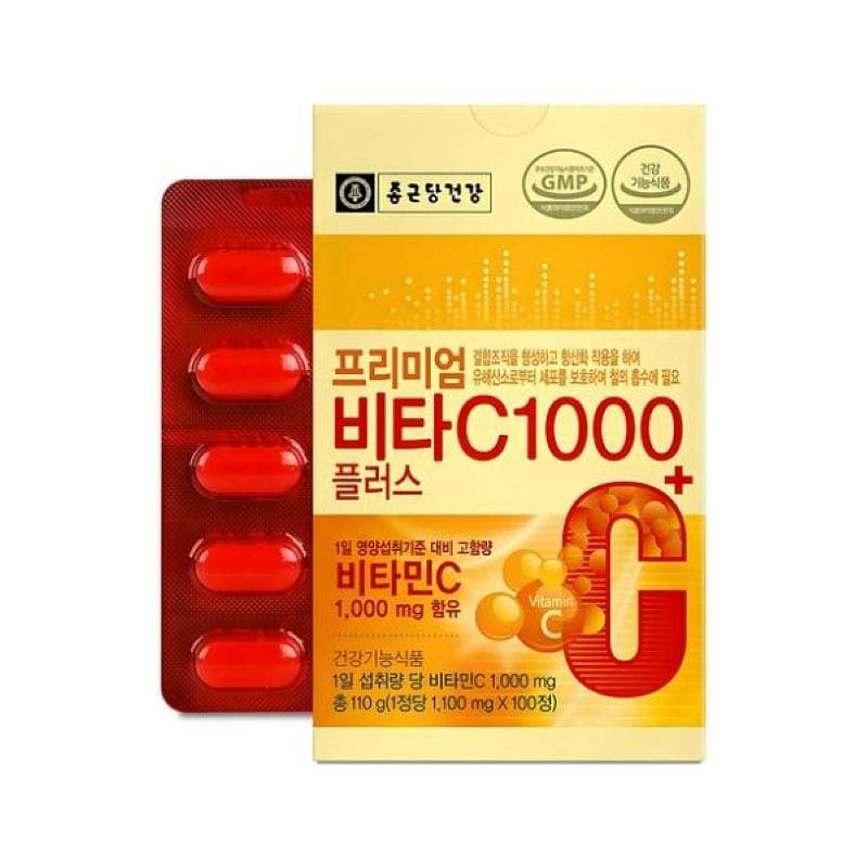 ChongKunDang Health Vita C 1000 Plus 100 count