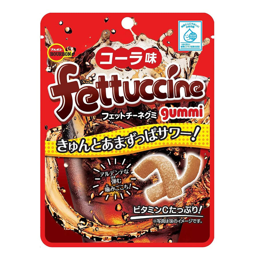 Bourbon Fettuccine Gummy Cola Flavor 50 g