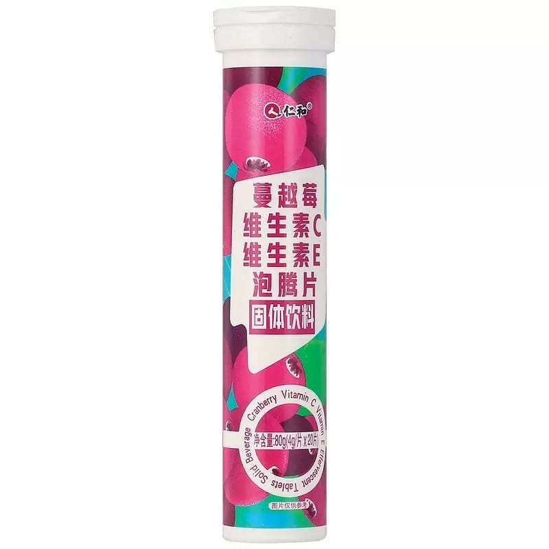Renhe Vitamin C and Vitamin E Pellets, 80g 1 bottle
