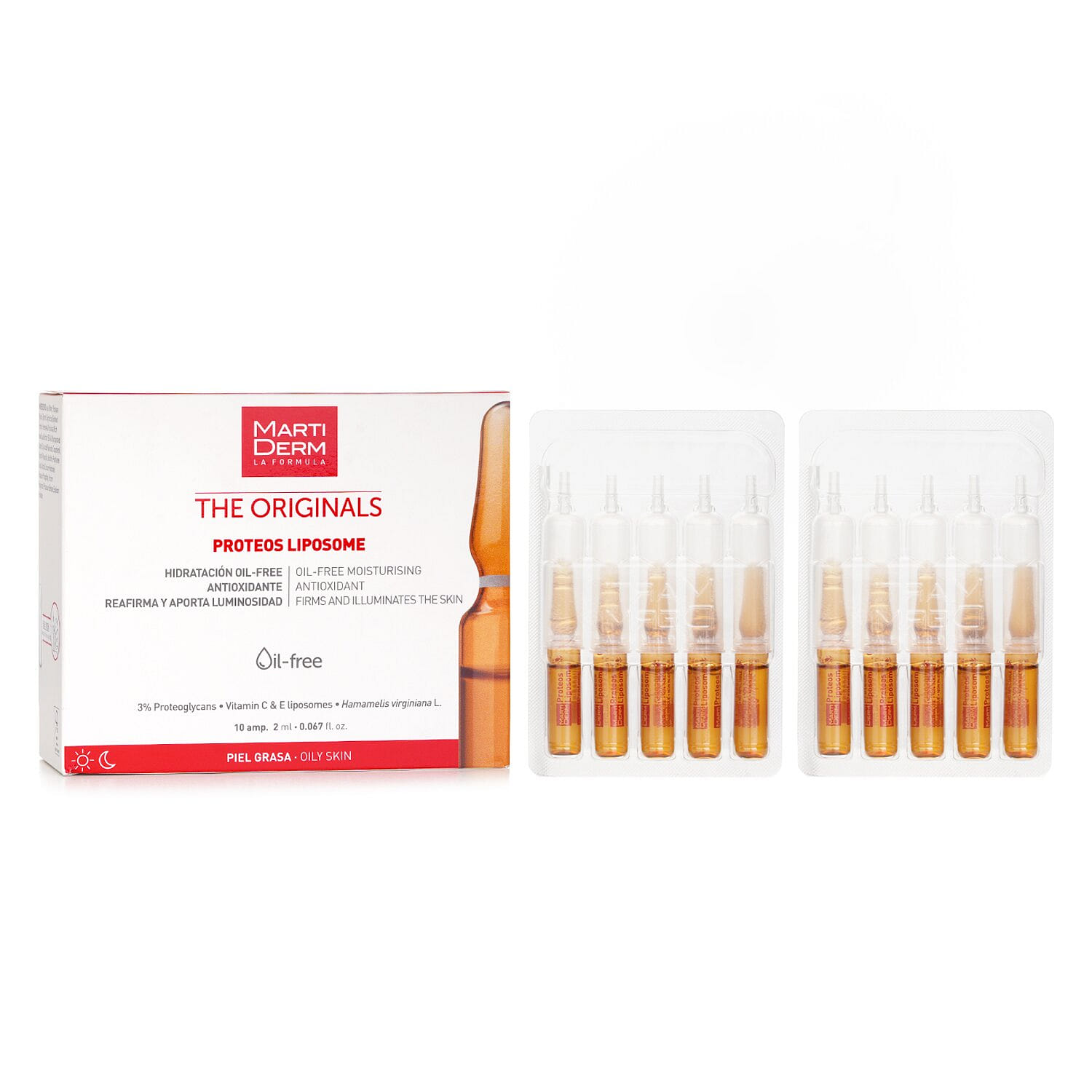 Martiderm The Originals Proteos Lipsome Ampoul 10 밀리리터