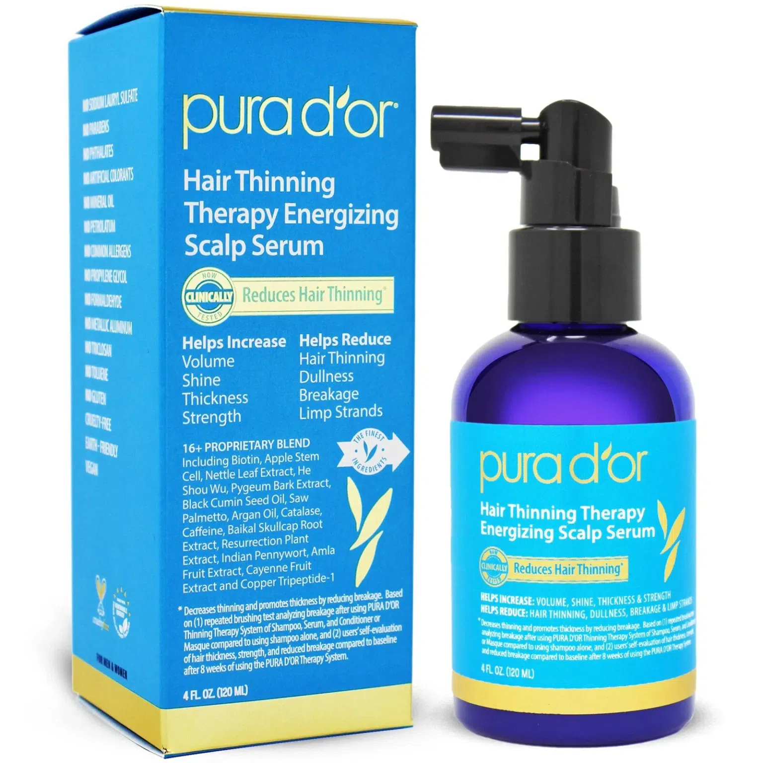 PURA D'OR Dor Hair Thinning Therapy Scalp Serum E 1 bottle