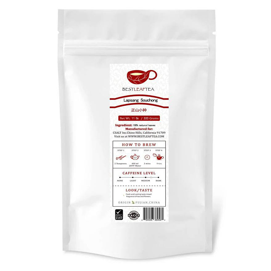 Premium Flowery Lapsang Souchong Black Tea 320g Bag 11 ออนซ์