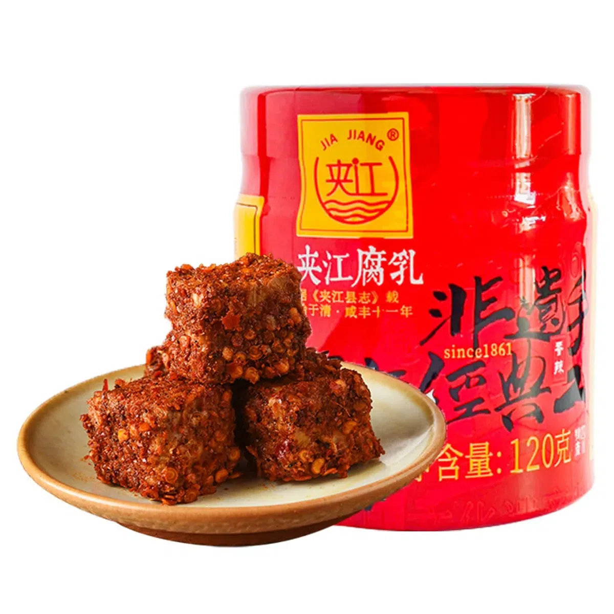 Spicy Fermented Tofu, Specialty of Sichuan 120 g
